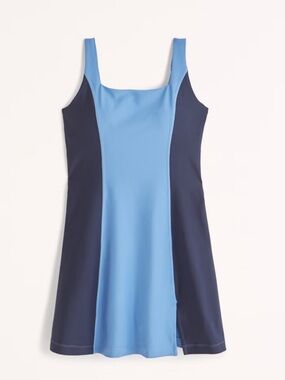 NWT Active by Abercrombie & Fitch Blue YPB sculptLUX Mini Dress Size Small